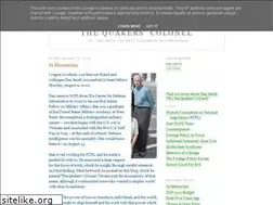 Sites similar to quakerscolonel.blogspot.com
