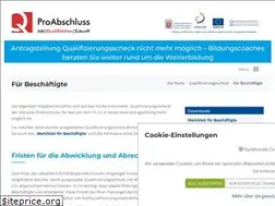 Sites similar to qualifizierungsschecks.de