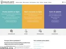 Sites similar to qualiplainte.fr
