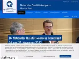 Sites similar to qualitaetskongress-gesundheit.de