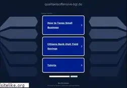 Sites similar to qualitaetsoffensive-bgl.de