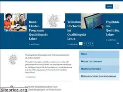Sites similar to qualitaetspakt-lehre.de
