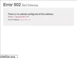 Sites similar to qualitat.fr