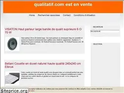 Sites similar to qualitatif.com