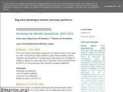 Sites similar to qualitativas.blogspot.pt