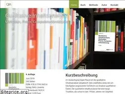Sites similar to qualitativeinhaltsanalyse.de