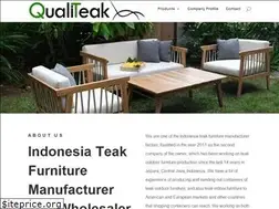 Sites similar to qualiteakoutdoorfurniture.com
