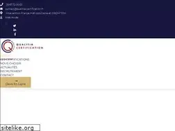 Sites similar to qualitia-certification.fr