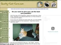 Sites similar to quality-cat-care.com