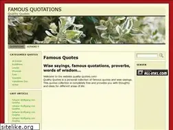 Sites similar to quality-quotes.com