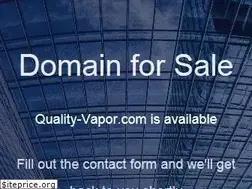 Sites similar to quality-vapor.com
