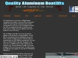 Sites similar to qualityaluminumboatlifts.com