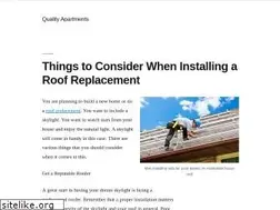 Sites similar to qualityapartments.net
