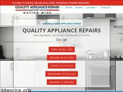Sites similar to qualityappliancerepair.com.au