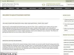 Sites similar to qualitybusinesshosting.com