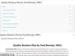 Sites similar to qualitybusinessplan.com