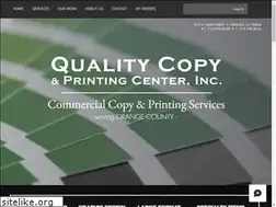 Sites similar to qualitycopycenter.net