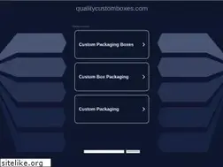 Sites similar to qualitycustomboxes.com