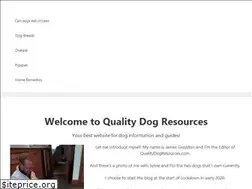 Sites similar to qualitydogresources.com