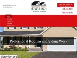 Sites similar to qualityfirstroofing.com