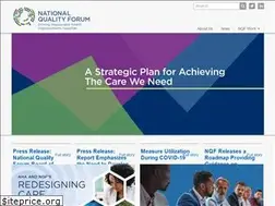 Sites similar to qualityforum.org