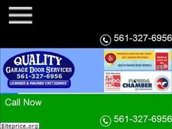 Sites similar to qualitygaragedoorwestpalm.com