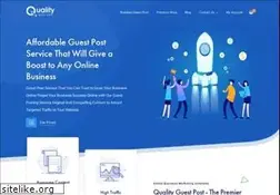 Sites similar to qualityguestpost.com