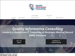 Sites similar to qualityinformaticsconsulting.com