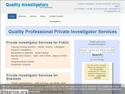 Sites similar to qualityinvestigators.com
