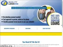 Sites similar to qualitylendersinc.com