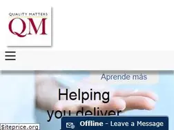 Sites similar to qualitymatters.org