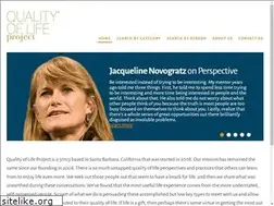 Sites similar to qualityoflifeproject.org