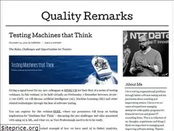 Sites similar to qualityremarks.com