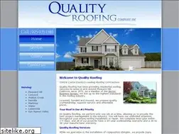 Sites similar to qualityroofingcompany.org