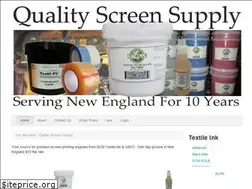 Sites similar to qualityscreensupply.com