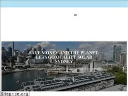 Sites similar to qualitysolarsydney.com.au