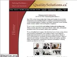 Sites similar to qualitysolutions.ca