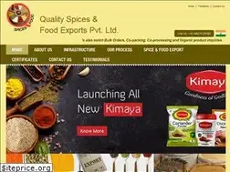 Sites similar to qualityspicesindia.com