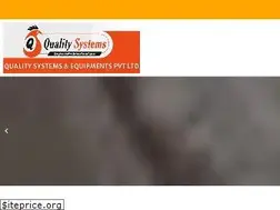 Sites similar to qualitysystemsindia.com