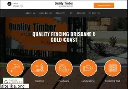 Sites similar to qualitytimber.com.au