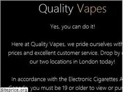 Sites similar to qualityvapes.ca