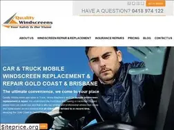 Sites similar to qualitywindscreens.com.au