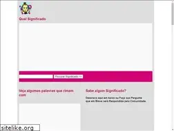 Sites similar to qualsignificado.com