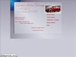 Sites similar to quamsautosalvage.com