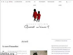 Sites similar to quandmaime.org