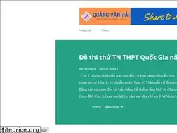 Sites similar to quangvanhai.net