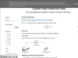 Sites similar to quantandfinancial.com
