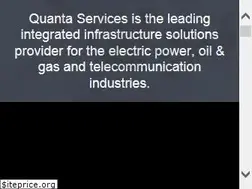 Sites similar to quantaservices.com