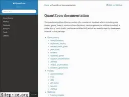 Sites similar to quanteconpy.readthedocs.io