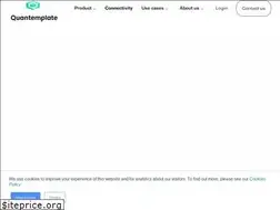 Sites similar to quantemplate.com